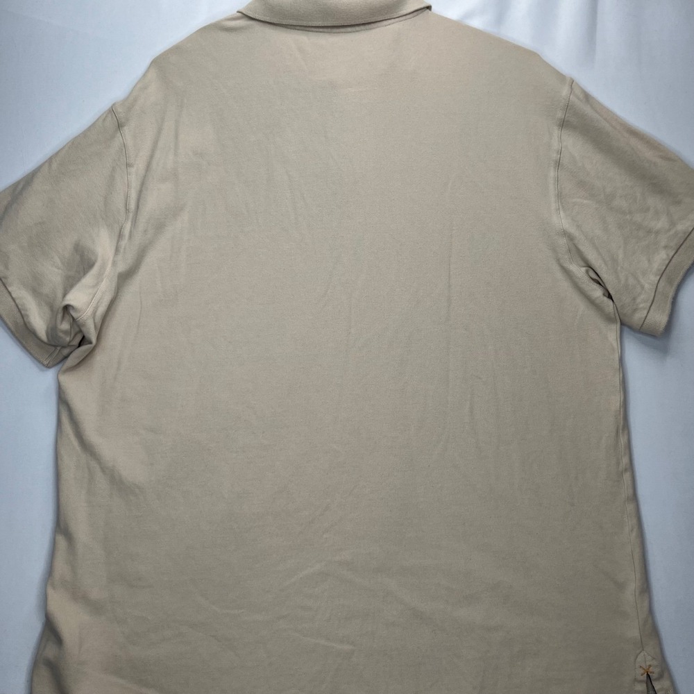 Harley-Davidson Polo Shirt Mens 2XL Tan Cotton Blend Willie G Skull Embroidered - Picture 4 of 14